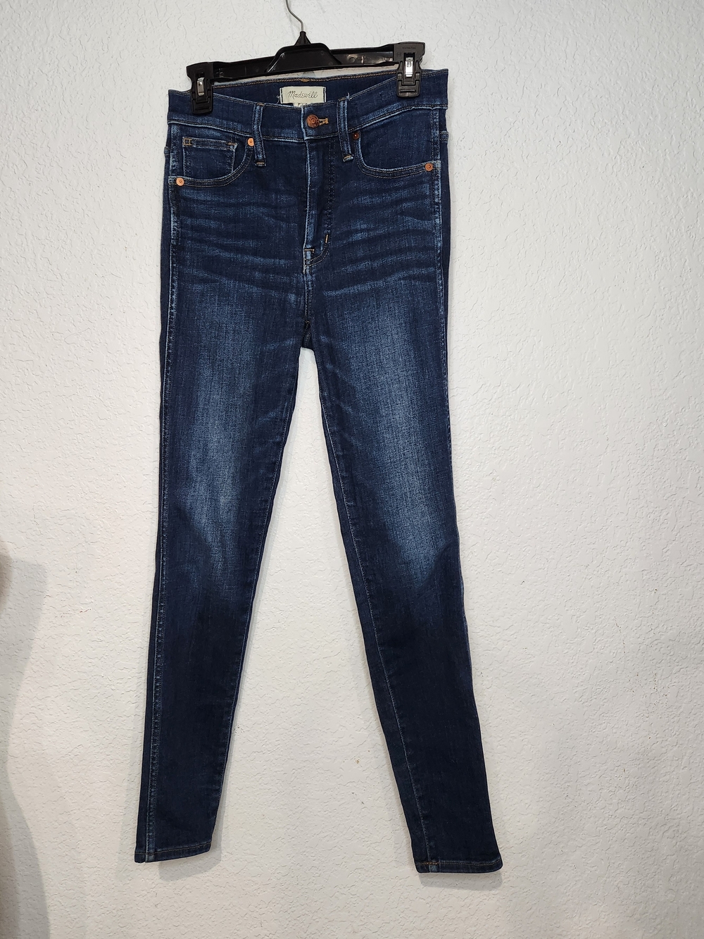 Madewell Dark Blue Skinny Jeans
